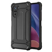 MG Hybrid Armor plastika ovitek za Xiaomi Redmi K40/Poco F3, črna