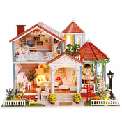 Dvěděti 2Kids Toys miniaturna hiša Hiša iz barvne glazure
