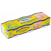 TUNA ZUTOREPA U MASLINOVOM ULJU STARI BEOGR. 3X70G