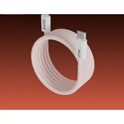 Kabl AVAX CB611P Magnety / USB-C to Lightning / 27W / 1m braided / Pink