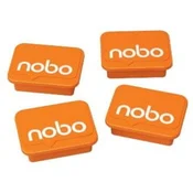 Nobo magneti 30 mm, oranžni (4)