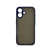 CELLECT Plastika matt case iPhone 16 Plavo-zelena