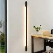 Arcchio Ivano LED stensko svetilo, 170 cm, črno - Hodnik - Sodobni - črna - Aluminij