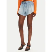 PINKO Jeans kratke hlače Calma 100395 A2OC Modra Relaxed Fit