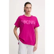 Bombažna kratka majica Dkny
