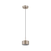 Globo 56964H - LED luster na sajli RAYMOND LED/12W/230V 3000K precnik 15 cm, mesing