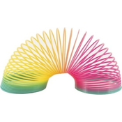 Rainbow plasticna spirala/opruga promjera 6,5cm u kutiji 7x7x7cm
