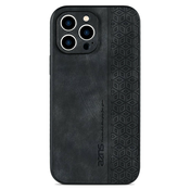 Premium ovitek Cube Leather za iPhone 12 Pro Max z vgrajeno zaščito zadnjih kamer - graphite black