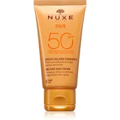Nuxe Sun krema za sončenje za obraz SPF 50  50 ml