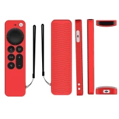 General APPLE TV 4K SIRI REMOTE 2021 silikonska zaščita - rdeča