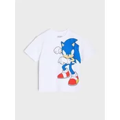 Sinsay - Majica kratkih rukava Sonic the Hedgehog - belo