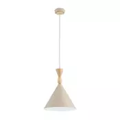 Lestenec na vrvici FERYT 1xE27/15W/230V bež