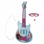 Lexibook Elektronska kitara Disney Frozen z očali z mikrofonom