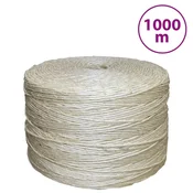 Vidaxl Vrv iz 100 % sisala 3 mm 1000 m