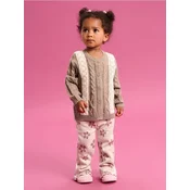 Sinsay - Flare pantalone - nude