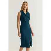 Trendyol Milla Ženska haljina Twoss23El02256, Zelena