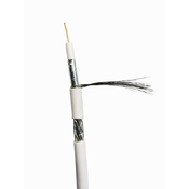 DATACOM koaksialni kabel RG-6 (6,5 mm/1,0 mm) 75 Ohm 100 m bel