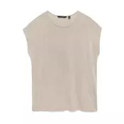 VERO MODA Majica VMGINA AVA bež