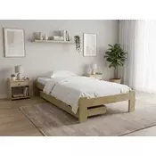 Ljubki dom Postelja ADA 90 x 200 cm bor Posteljno dno: Letveno posteljno dno, Vzmetnica: Vzmetnica Deluxe 10 cm