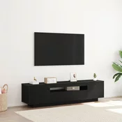 TV ormar Crna 160 x 35 x 40 cm Konstruirano drvo