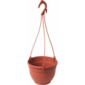 Nicoli Cvetlični lonec Siena viseči s skledo - terakota 18 cm