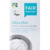 FAIR Squared Kondomi Ultra Thin - 3 kosi