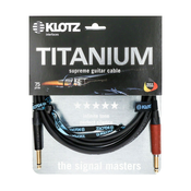KLOTZ TITANIUM GUITAR CABLE TI-0600PSP 6m