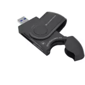 Conceptronic StreamVault BIAN04B citac kartica USB 3.2 Gen 1 (3.1 Gen 1) Type-A Crno