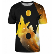 Bittersweet Paris Unisexs Yin Yang Wolf T-Shirt Tsh Bsp597