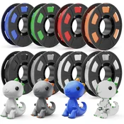 Creality PETG Filament – 8 barv, skupaj 2 kg (1.75mm)