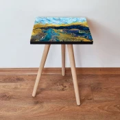 Hanah Home Klub sto Shp90, 35x42x35 cm, Šareni