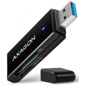 AXAGON CRE-S2N, USB-A 3.2 Gen 1 - SUPERSPEED čitalec kartic, 2 reži SD/microSD, podpora UHS-I