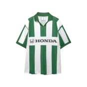 Pull&Bear Majica HONDA zelena/črna/bela