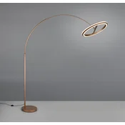 Trio Lighting LED-svetilka Amador, kavno rjava, višina 205 cm, kovina - Dnevna soba/jedilnica - Sodobni