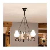 Brilagi - Luster na lancu QUEEN 3xE14/40W/230V hrast