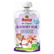 Holle MEDVED borovnica & jabolko z jogurtom, 8+ m, 100 g