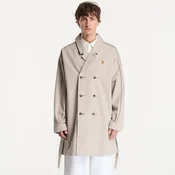 Plašč Nike Club Rules Mens Trench Coat Mink Brown/ Sanddrift/ Ironstone XL