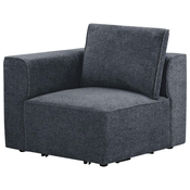 Livetastic ELEMENT ZOFE, flis, bouclé temno siva