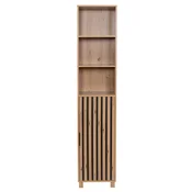 TENDANCE KUPATILSKI ORMARIC VRATA + 3 POLICE KARMA 166X35X26 DRVO