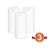 Tenda Nova EX12 (3 paketi) WiFi6 AX3000 Mesh Gigabit sistem, 9xGLAN/GWAN, WPA3, VPN, aplikacija SMART CZ