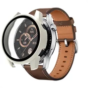 HURTEL ZAŠČITNO STEKLO ZA HUAWEI WATCH GT3 42MM - BELO, OVITEK, ETUI, (22064381)