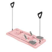 REBEL ACTIVE Kucni set za pilates - višefunkcionalna fitnes sprava 9 u 1, roza boja, model RBA-3069-PK
