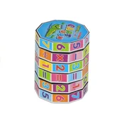slomart Izobraževalna matematična kocka in valj sestavljanka