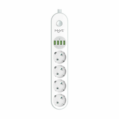 Voltaic Power Strip 16A/4000W/4USB/4 sockets