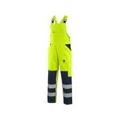 CXS Farmer hlače CXS NORWICH, visoka vidljivost, moške, rumeno-modre