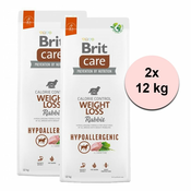 Brit Care Dog Hypoallergenic Weight Loss 2 x 12 kg
