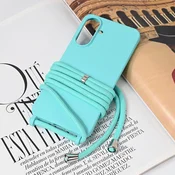 Maska za Samsung Galaxy A36 Crossbody mint