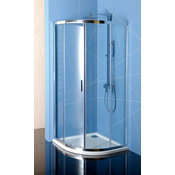 Četrtkrožna kabina za prho EASY LINE, 900 x 900 mm, prosojno steklo - 6.00 - 24 - 90.00 - Četrtkrožni zasloni - Polysan - EASY LINE - 90.00 - Premična - 90x90 - 1900.00