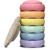 Stapelstein Rainbow Pastel Bundle 6+1