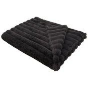 Dieter Knoll KRZNENA ODEJA 150/200 cm antracit